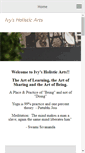 Mobile Screenshot of ivysholisticarts.com