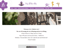 Tablet Screenshot of ivysholisticarts.com